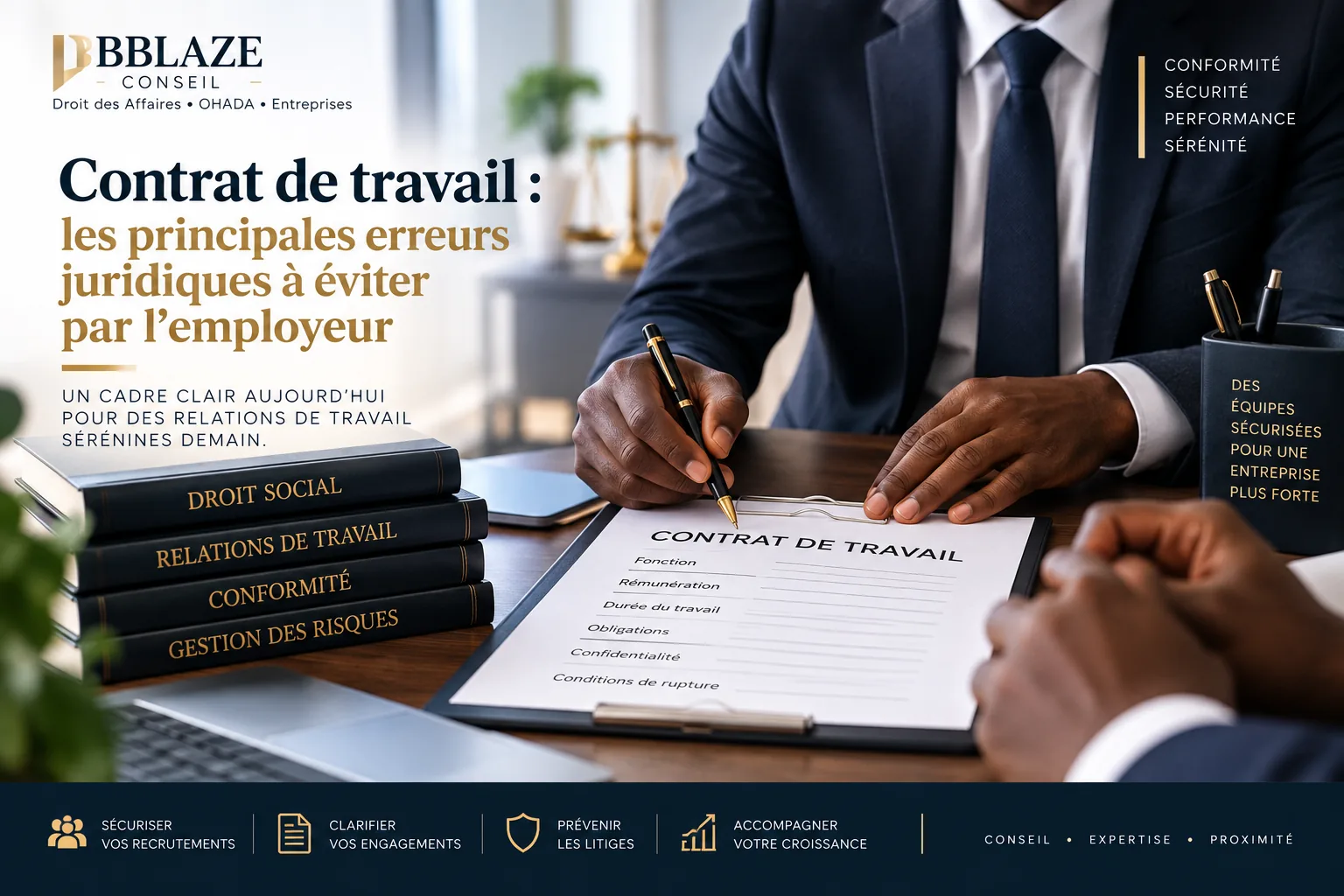 Contrat de travail : les principales erreurs juridiques à éviter par l’employeur