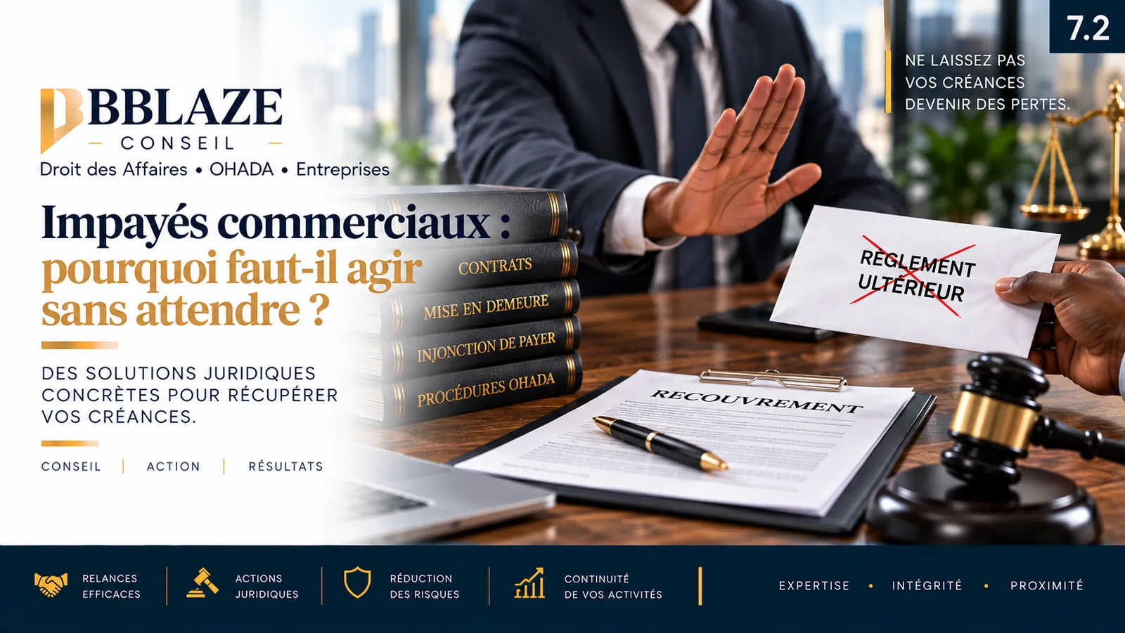 Impayés commerciaux : pourquoi faut-il agir sans attendre ?